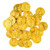 NUOBESTY 100pcs Plastic Pirate Gold Coins Pirate Treasure Coins Toy Coins for Party Supplies Props Decoration
