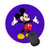 Personalized Round Non-Slip Rubber Mouse Pad Gaming Mouse Pad Cartoon Mickey Mouse Pad