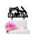 Mr  and  Mrs Wedding Cake Topper with Gamepad and Lipstick Romantic Wedding Cake Topper Mr  and  Mrs Wedding Cake Topper Black Silhouette Cake Topper Gift Boxed -Lipstick-