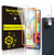 -2 plus2 Pack- Soonear Tempered Glass Screen Protector  plus Camera Lens Protector Compatible for Samsung Galaxy A71 6.7 inch -Easy Installation Frame- -Bubble Free- -Anti-Scratch- HD Clarity