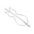 10 Pieces Gold and Silver Metal Hair Clips Minimalist Hair Clip Geometric Cat Hair Barrettes for Women