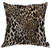 EKOBLA Leopard Throw Pillow Covers Safari Exotic Animal Abstract Spot Nature Fashion Specific Decorative Square Cushion Case for Men Women Boys Girls Home Decor Cotton Linen 18x18 Inch