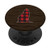 Lumberjack Wolf Woodgrain PopSockets Stand for Smartphones and Tablets PopSockets Grip and Stand for Phones and Tablets