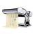 Shule Pasta Maker Stainless Steel Steamline Pasta Roller Machine Includes Pasta Cutter Hand Crank Attachments,Silver
