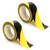 QWORK 2 Roll Black  and  Yellow 2" x 36Yards Hazard Warning Safety Stripe Tape High-Visibility Adhesive Tape for Marking Floors Steps Walls Pipes
