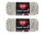 RED Heart Super Saver Yarn, Aran Fleck (2 Pack)