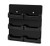 Marketing Holders 6 Multi Pocket Wall Mount Business Card Holder Rack Acrylic