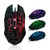 JKRED Electronics Professional Colorful Backlight 4000DPI Optical Wired Gaming Mouse Computer Mice for PC Laptop -Black-