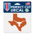 Wincraft Texas Longhorns NCAA 4"x5" Perfect Cut State Decal