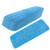 6 Pack Microfiber Spray Mop Replacement Heads for Wet Dry Mops Premium Floor Cleaning Pads Reusable Replacement Refills Compatible with Bona Floor Care System - Blue