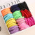 60pcs-lot 3CM Cute Girl Ponytail Hair Holder- Hair Accessories Thin Elastic Rubber Band for Kids- Colorful Hair Ties- Cute girls ponytail- Colorful ponytails