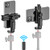 iPhone Tripod Mount ULANZI Phone Holder for Tripod with Remote Cold Shoe Compatible with Microphone Fill Light 360° Rotatable Fits Tripod Monopod  and  Selfie Stick Fits iPhone Samsung
