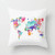 DKISEE World map Pillow with Insert Cover - Nursery Decor - 16x26-18x18-20x20 -by Aldari Home- 18"x18"