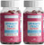 Urinary Tract Support Dietary Supplement with Prebiotic  and  Probiotic Complex by Kate Naturals. Supports Urinary Tract and Immune Health. 60 Vegetable Capsules -2 BOTTLES-.