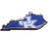 NCAA Collegiate Metal State Shaped Auto Emblem (Kentucky)