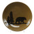DEI Bear Salad Plate 8.5"dia Mulitcolor
