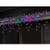 Celebrations 40762-71 Led Twinkle Icicle Light Set, 5.5', 100 Multi-color Lights
