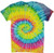Colortone Short Sleeve Tie-Dye T-Shirt - Saturn Multi Large