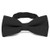 TieMart Matte Finish Bow Tie -Black-