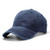 Vankerful Unisex Vintage Washed Dyed Dad Hat Plain Cotton Twill Low Profile Adjustable Solid Colour Baseball Cap Strapback -Navy-