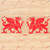 Wales Red Dragon Welsh Y Ddraig Goch Vinyl Decal Sticker - Pair Red 8 Inches - Mirror Images Reversed - No Background for Car Boat Laptop
