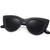 Joopin Retro Polarized Cateye Sunglasses - Women Vintage Cat Eye Sun Glasses UV400 Protection E8022 -Matte Black-