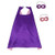 Beacone Hero Capes and Mask for Kids Role Playing Halloween Costumes Birthday Party Dress up