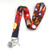 Iron Man Cartoon Print Lanyard Key Chain ID Badge Holder Clip Iron Man Neck Strap for Keychain ID Badge Holder Cell Phone and Charms Neck Strap -Iron Man -LY-