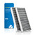 PHILTOP Cabin Air Filter Replacement for CP388 CF10388 Armada Titan NV3500 QX56 Includes Activated Carbon Pack of 2
