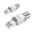 VCELINK RJ45 CAT6 Connectors Tool Free Shielded Toolless Modular Network Plug for Installation Cable
