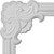 Ekena Millwork Pompeii PML10X10PM Panel Corner -Matches Moulding PML02X00PO- 10 5-8"W x 10 5-8"H Factory Primed