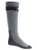 Burton Mens Emblem Midweight Sock Gray Heather Small