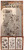 Stampers Anonymous Mini Stencil Set 19 21.5 x 9.2 x 0.1 cm Multi-Colour