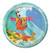 Creative Converting 8 Count Paper Dinner Plates Flamingo Fun