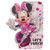"Let's Party" Minnie Mouse Foil Invitations -8 Pcs- - 1 Pack