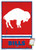 Trends International NFL Buffalo Bills - Retro Logo 15 Wall Poster 22.375" x 34" Poster  and  Mount Bundle