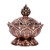 Incense Burner Vintage Backflow Smoke Incense Burner Stick Incense Cone Holder Home Decoration-Quality is Our Culture-Red Bronze-