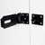 Safety Door Clasp Gate Lock LatchStainless Steel Anti-Thief Door Lock Hasp Latch Home Security Window Hardware Padlock Clasp Shed for Window Cabinet Doors Pet Cage