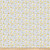 Northcott Sew Sweet Packed Floral Gray-Yellow Quilt Fabric
