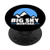 Big Sky Montana Snowboarding Mountain PopSockets PopGrip- Swappable Grip for Phones  and  Tablets