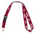 Southern Illinois University SIU Salukis Car Keys ID Badge Holder Lanyard Keychain Detachable Breakaway Snap Buckle -Red-