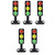 Gewbot 5pcs 5MM 5V Mini Traffic Light Red Yellow Green LED Display Module Creative DIY for Arduino IDE DIY Project