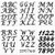 84 Pieces Iron on PU Letters Numbers Set Including 5 Sheets 2 Inch Tall Heat Transfer Alphabets and 3 Sheets 2 Inch Tall DIY Number Flock Sheet for T-Shirt Clothes Bag Hat Crafts Decor