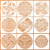 9 Pack 12x12 Inch Mandala Stencil 9 Types of Animals Stencils Reusable Stencil Mandala Stencil Painting Template for Floor Wall Tile Fabric Furniture Painting Stencil