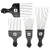 Lurrose 4Pcs Afro Hair Comb Hair Pick Comb Wide Teeth Hair Lift Comb Hairdressing Tool for Men Women Wig Braid Lurrose 4Pcs Afro Hair Comb Hair Pick Comb Wide Teeth Hair Lift Comb Hairdressing Tool for Men Women Wig Braid