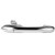 Outer Door Handle Left-Hand Chrome Planted Drive Exterior Outside Door Handle Front Driver Side Left Side Front Right Passenger Side Door Handle for Fiat 500 2012-2018-Right Driver Side-