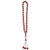 Islamic Tasbih Prayer Beads Muslim Rosary Worship Supplies Accessory 7 Colors Optional-Red-