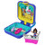 Polly Pocket Shani Tropical Beach Compact with Mobile Ice Cream Cart Surfboard Dolphin Figure Photo Customization Micro Shani Doll  and  Sticker Sheet- for Ages 4 Years Old  and  Up