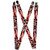 Buckle-Down Men's Suspender-Bacon Multicolor One Size