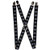 Buckle-Down mens Buckle-down - Ford Suspenders Multicolor 3.5 x 2.5 US